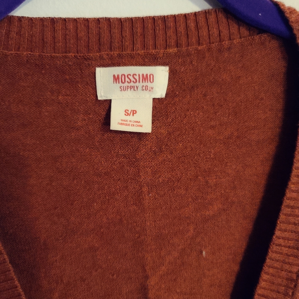 Orange Cardigan - Picture 2 of 2
